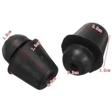 Universal 2Pcs Car Door Dampers Buffer Pad Cover Rubber Anti Shock A0NE