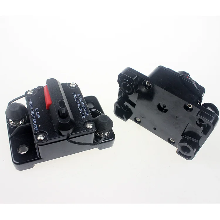 Interruptor De Circuito De 10A A 100A Con Reinicio De Fusible, 12V A