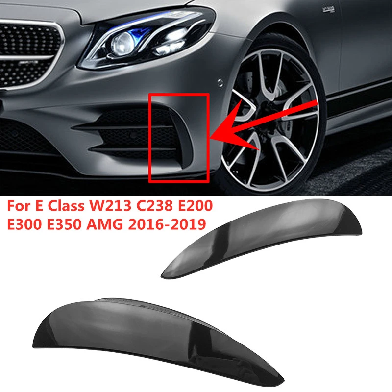 W213 Front Bumper Fog Lamp Air Vent Cover Trim For Mercedes Benz C238 E180 E0 E2 E250 00 E43 E53 Amg 16 17 18 19 Bumpers Aliexpress