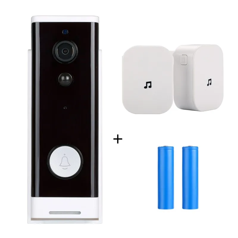 Option 5 Onvian видео дверной звонок камера 1080P HD WiFi дверной Звонок камера умная камера дверной звонок для квартиры ночное видение приложение управление - Цвет: Option 5