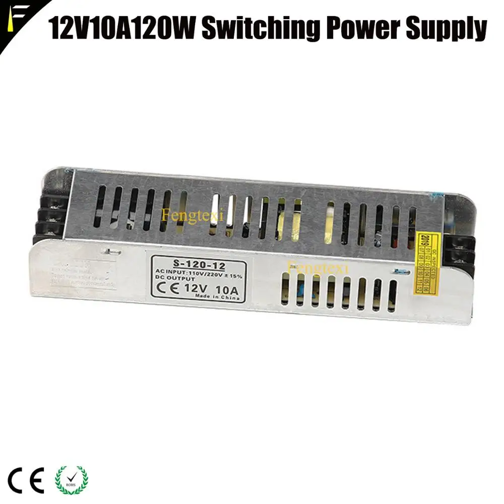 60w100w120w150w200w250w360w длинная полоса 12V10A переключение Источники питания 12V светильник коробка светодиодный светильник полосы DC Мощность адаптер