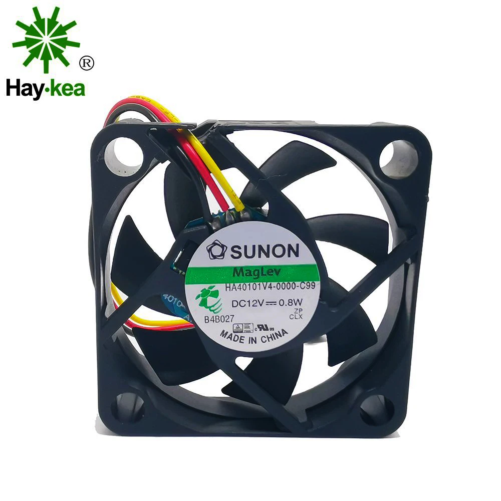 Для Sunon HA40101V4 0000 c99 4010 40 мм 4 см 40*40*10 охлаждающий вентилятор 12 В 0 8 Вт 06a 3 контакта или