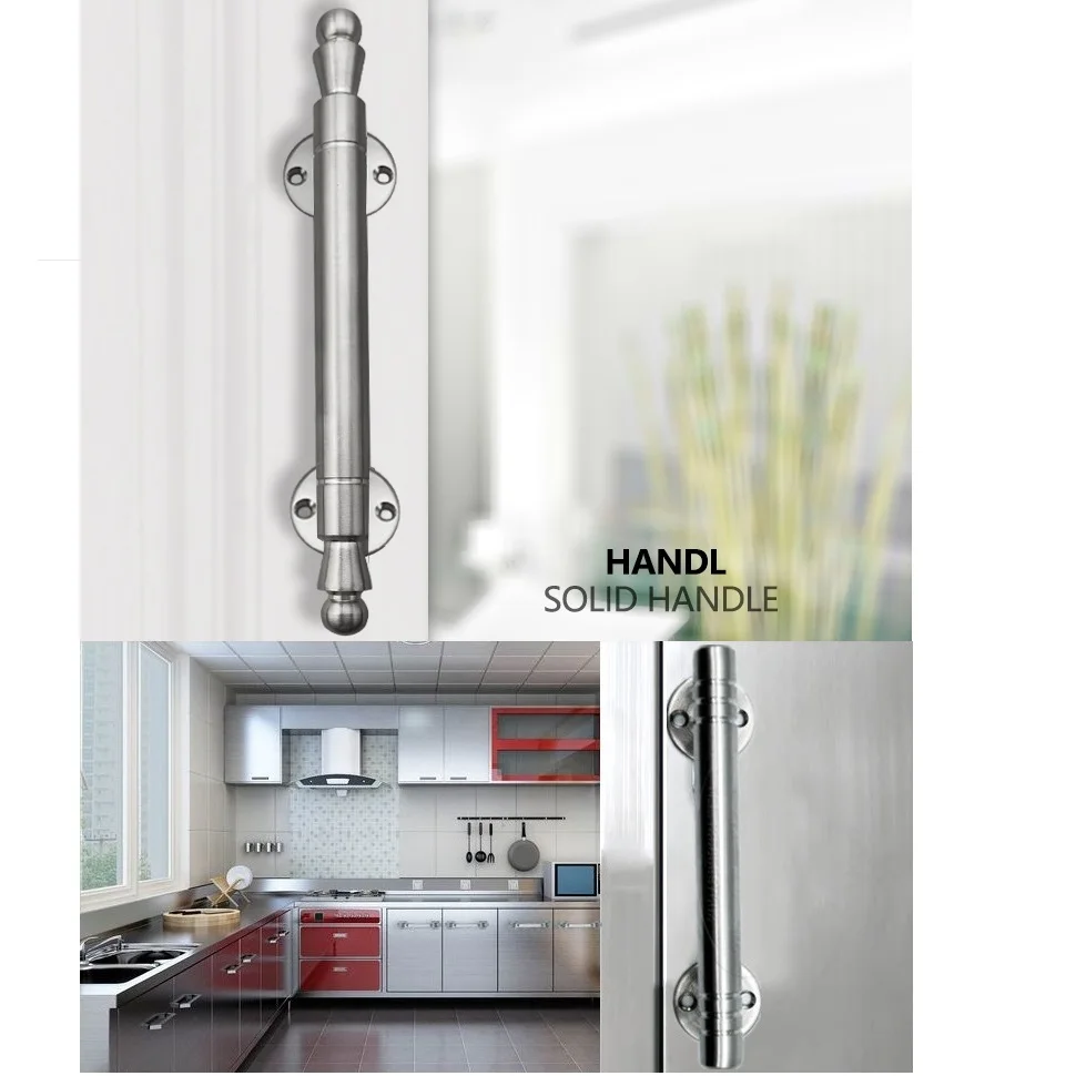 2 шт./лот деревянная дверь из нержавеющей стали 304|door handle|wooden door handlehandle |