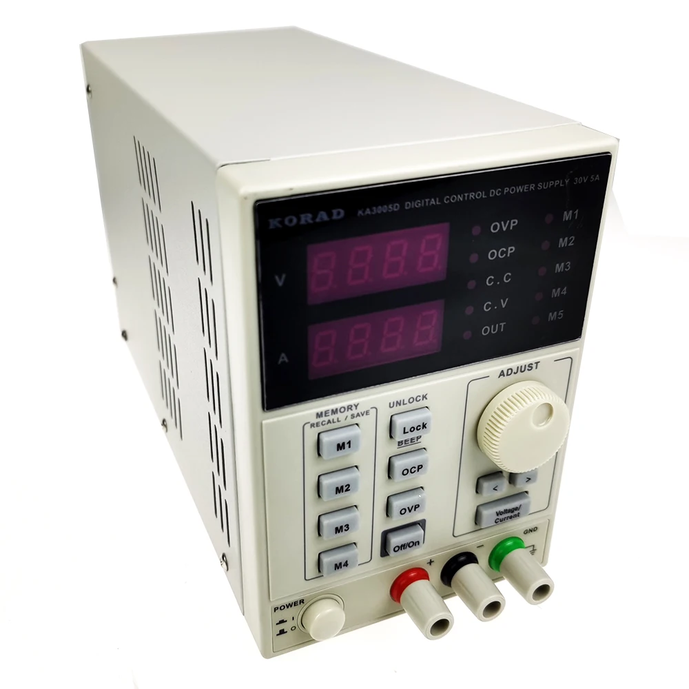 US $90.00 KORAD KA3005D KA3005D CNC singlechannel DC stabilized voltage power supply 4bit display CNC power supply