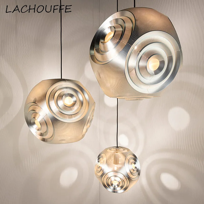 

Stainless Steel Geometric Pendant Lights Multi-face Ball Hanglamp for Bar Coffee Restaurant Lighting Fixtures Led Hanging Lamp