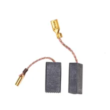 10PCS Graphite Copper Motor Carbon Brushes Set Tight Copper Wire for Electric Hammer/Drill Angle Grindern 15*8*5mm