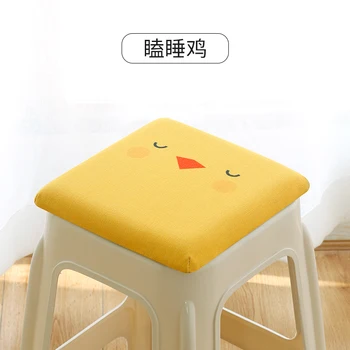 

Handmade Large Cushion Soft Office Chair Cartoon Girl Cute Garden Pillow Back Cushion Nordic Style Zitkussen Home Textile AB50ZD