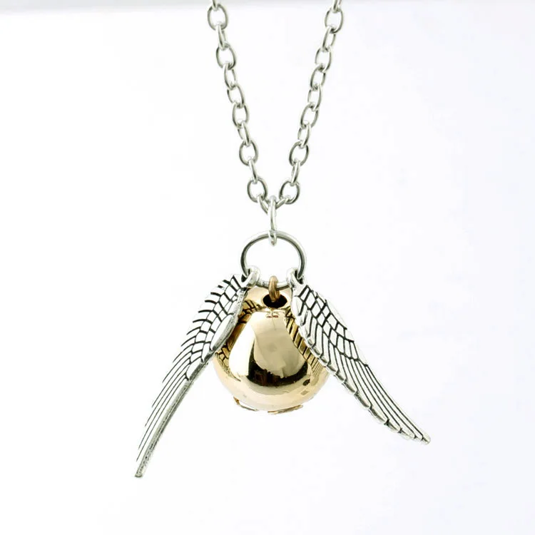 

Harri Potter Movie Time Turner Hourglass Necklace Six Phalanx Magic WandS Keychain Pendant Metal Figure Toy Key Ring Necklace