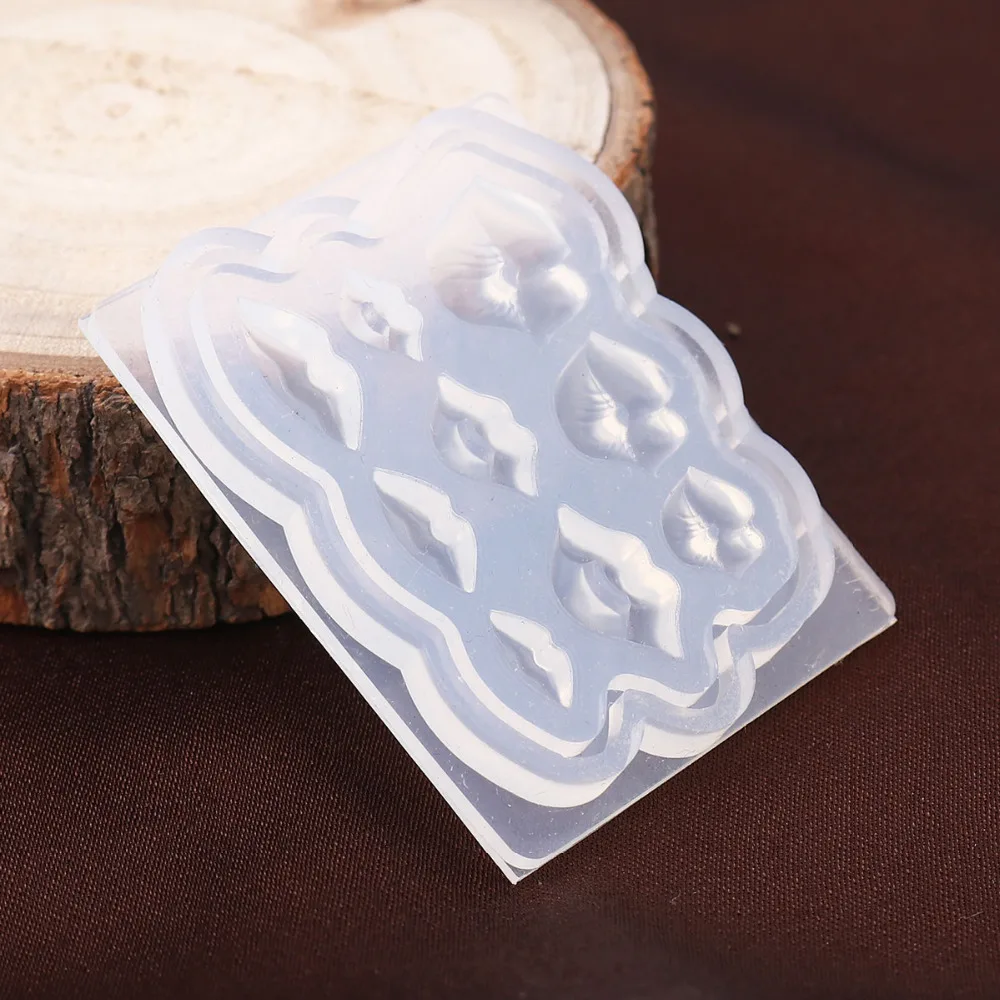DoreenBeads BSilicone Смола форма для изготовления ювелирных изделий нерегулярные прозрачный цветок Фламинго рождественские ювелирные аксессуары 1 шт