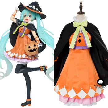 

VOCALOID Cosplay Costume Hatsune Miku Cosplay Costume Miku Halloween Cosplay Costume For Girl Females