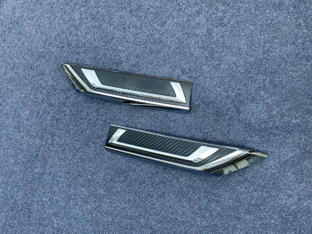 For-Toyota-RAV4-RAV-4-XA50-2019-2020-Accessories-Front-Grille-Trim-net-Grille-Cover-Carbon (5)