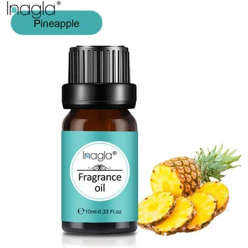

Inagla Pineapple 100% Natural Aromatherapy 10ml Fragrance Essential Oil For Aromatherapy Diffusers Relieve Stress Air Fresh