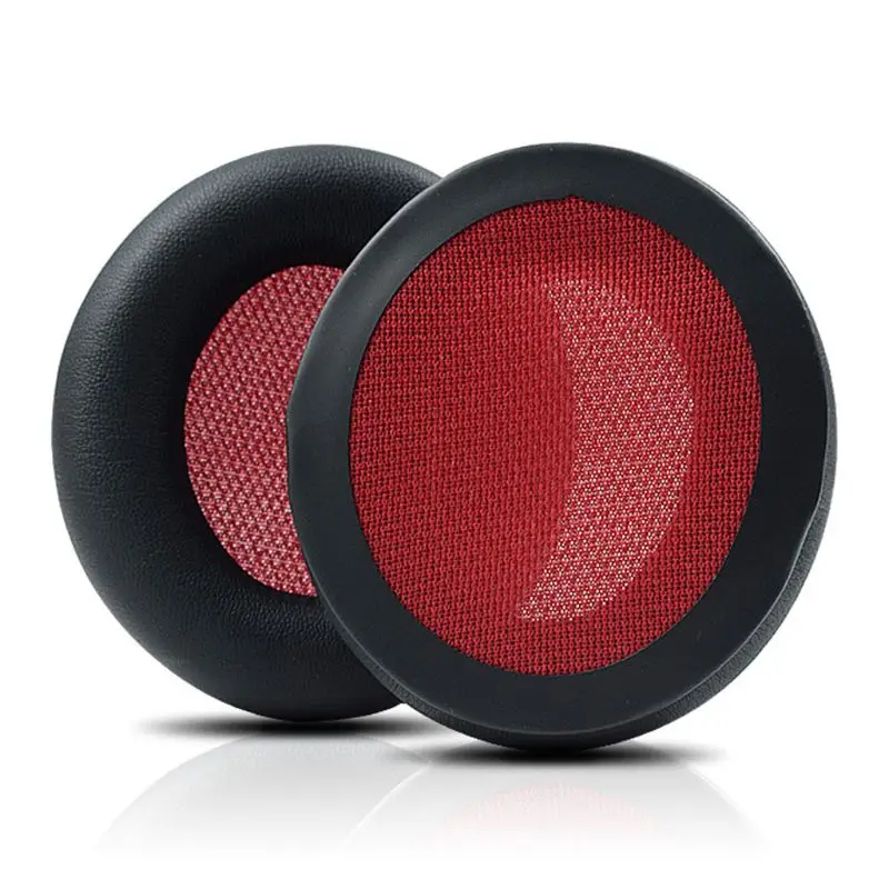 1Pair Replacement Ear Pads Protein Skin Leather Ear Cover Cushion for Focal LISTEN CHIC Wireless Headphones Headset