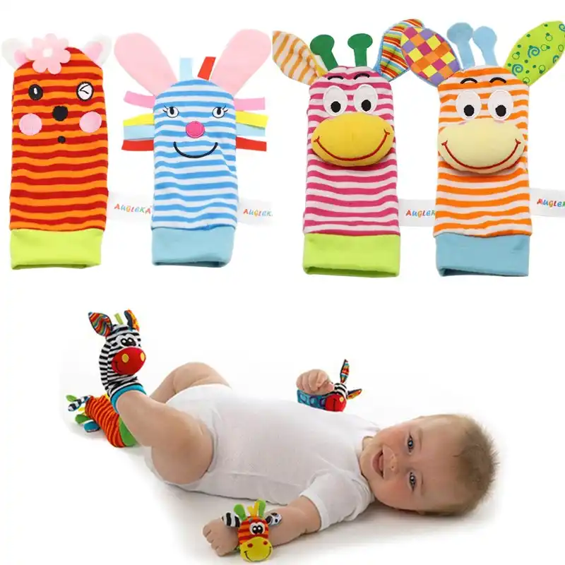 hanging egg in baby sock for teething