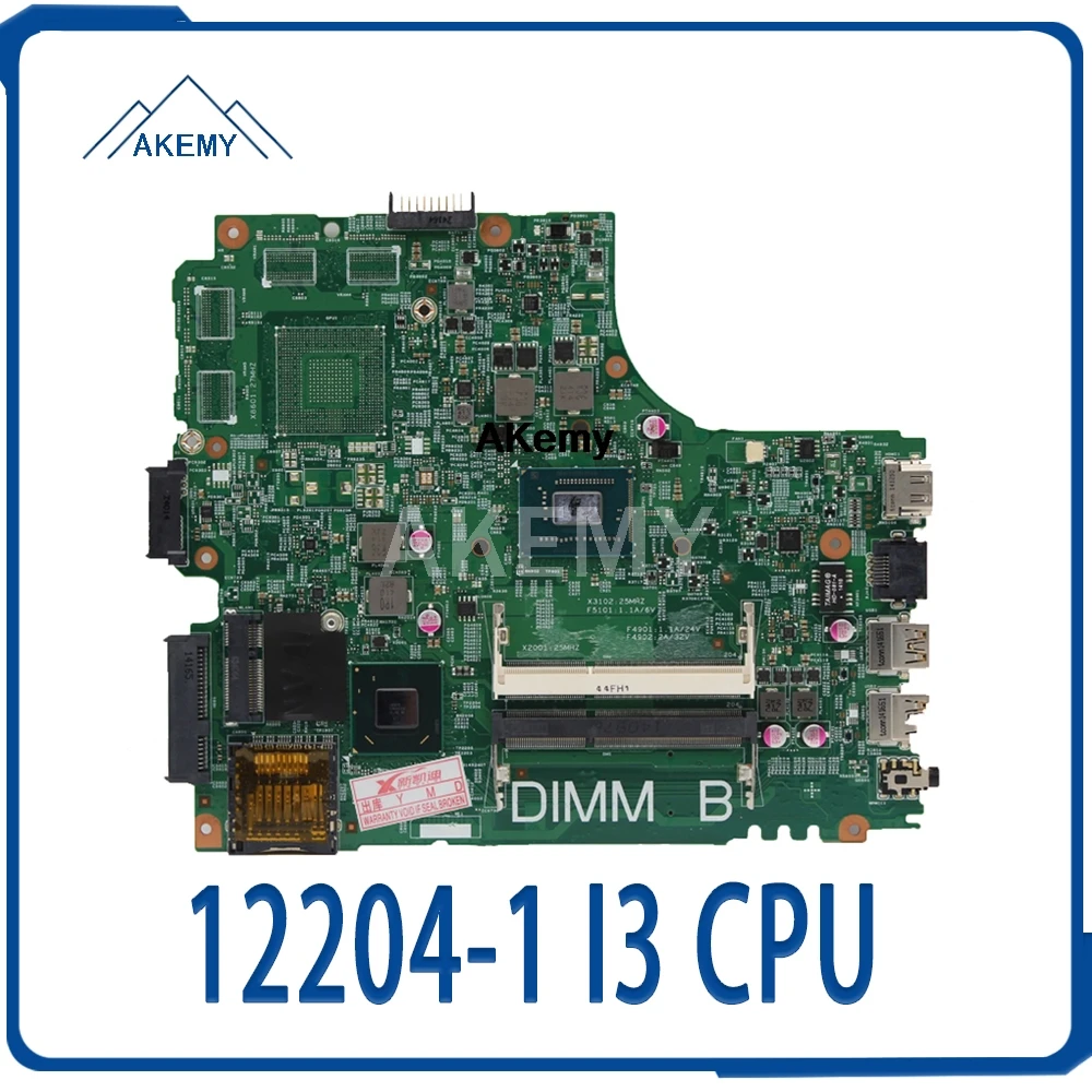 12204-1 For DELL INSPIRON 2421 3421 5421 laptop motherboard CN-07GDDC I3-2375M DNE40-CR orginal Teste | Компьютеры и офис