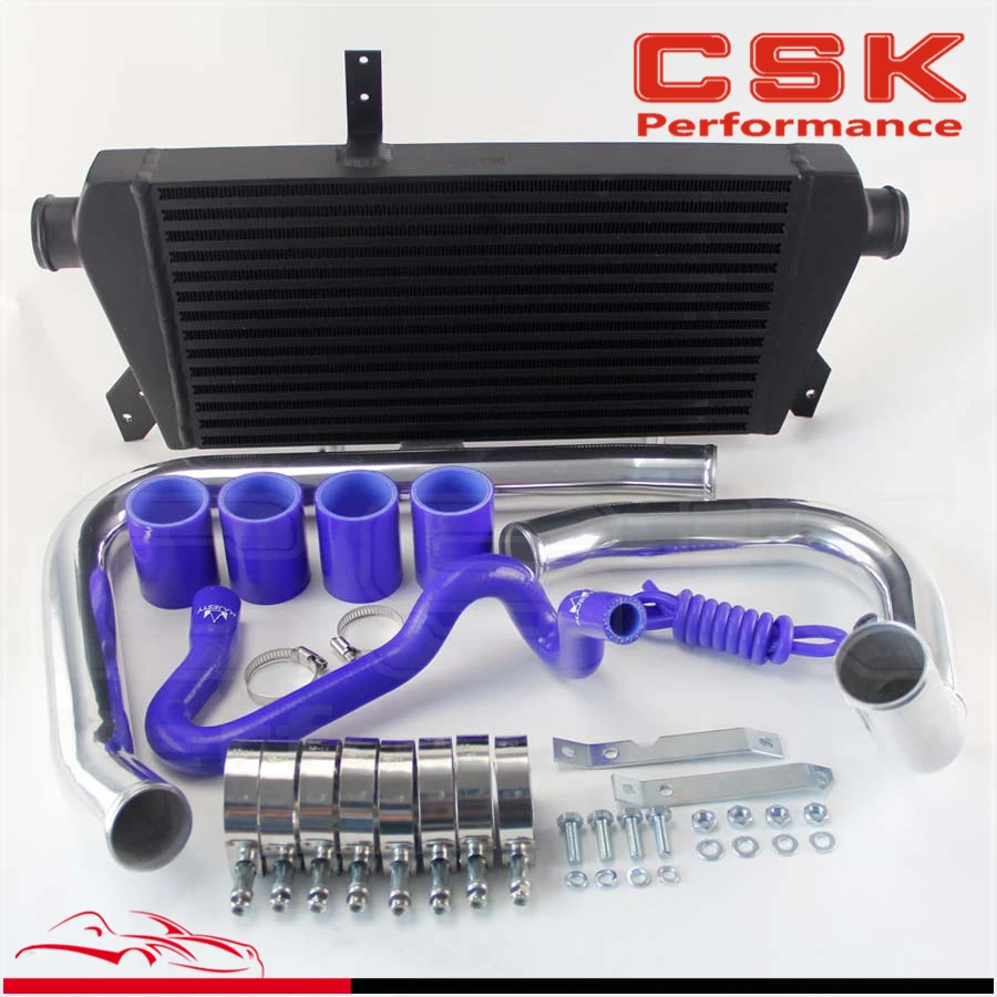 Улучшенная версия для 96 01 VW Passat Audi A4 B5 1 8 T черный/синий/красный|fmic intercooler kit|intercooler