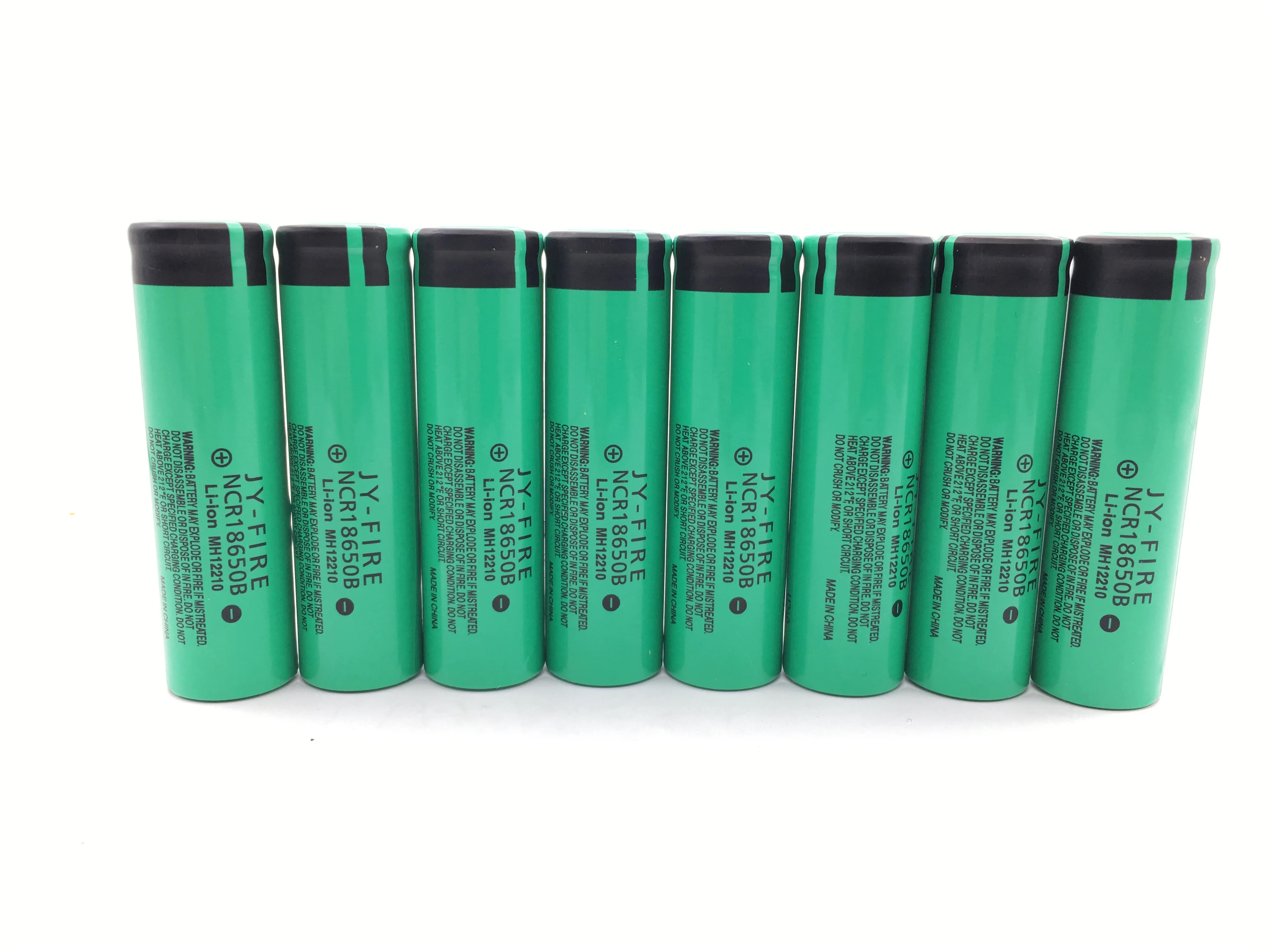 

10PCS 18650 Rechargeable Li-ion 3400mAh MH12210 18650B Battery High Capacity Free Shipping