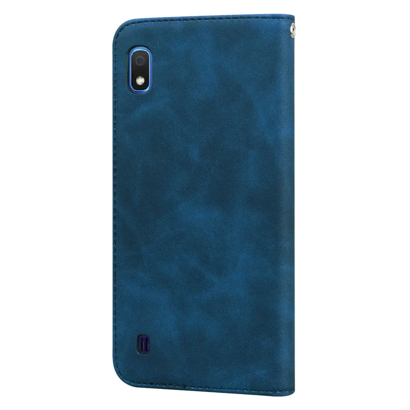 For Samsung Galaxy A10 Case Luxury Wallet Flip Case For Samsung A10 A 10 Cover SM-A105F Business Card Holder Coque Funda Bumper samsung cases cute