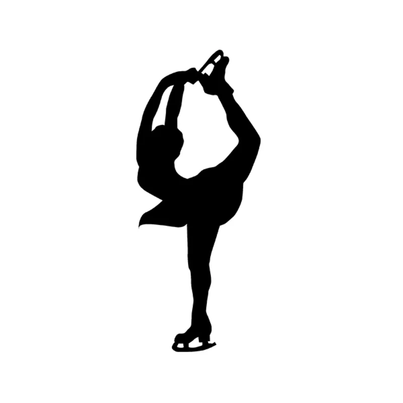 

Jptz17cm-7cm современные фигурки катания, ледяные танцы, специально для SUV truck, window wall laptop Decalpvc JP