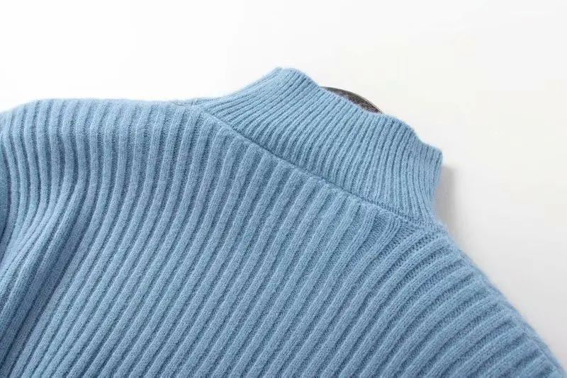 GCAROL корейский диагональный полосатый свитер с высоким воротом толстый зимний вязаный джемпер с заниженным плечом стрейч уличная одежда вязаный пуловер