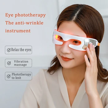 Picture of Electric Vibration Eye Massager Eyes Fatigue Relief Relaxation EMS Micro-Current Heating Therapy Massage Tool for Eye Care