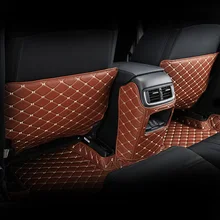 Для Honda crv CR-V автомобильное сиденье анти-кик накладка на заднее сиденье анти-Грязная защита от удара Подушка украшение модификация a