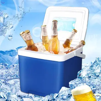 

5L Portable Ice Coolers Camping Cooler Refrigerator Car Incubator Fish Rule for Fishing Camping BBQ