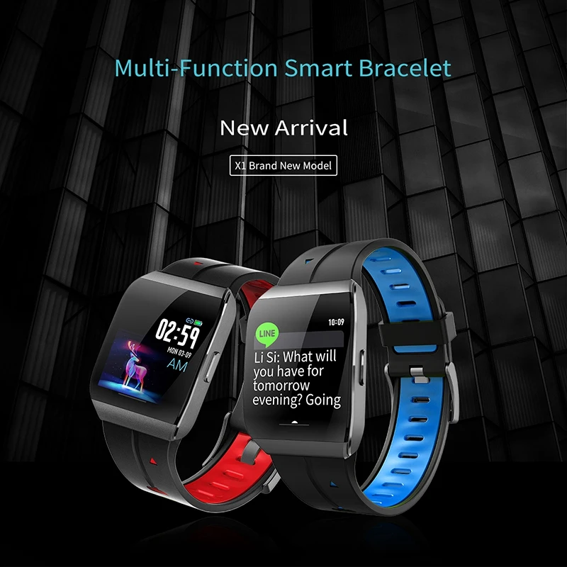 

Smart Watch HD Large Display IP68 Waterproof Heart Rate Monitor 30 Days Long Time Standby for Men Womens Smart Watch