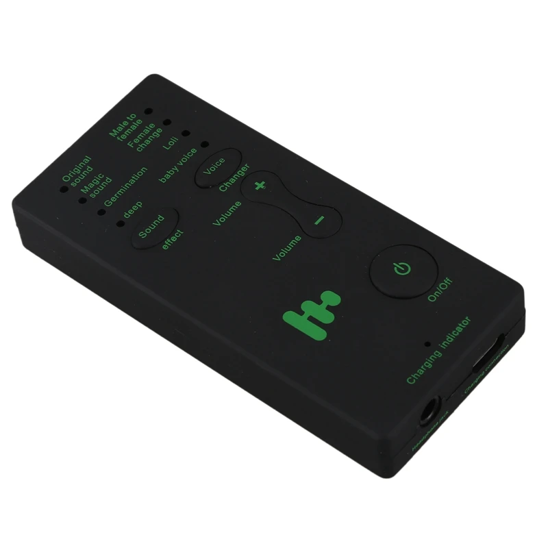  Disguiser Phone Microphone Voice Changer Adapter 8 Voice Changeing Modes for PUBG MIC Game