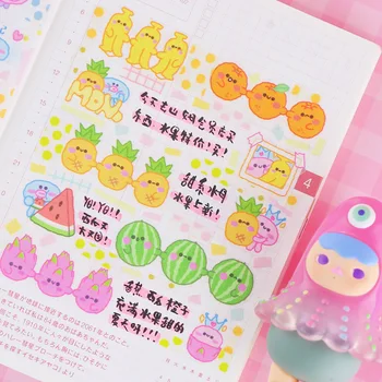 

10 pcs/1llot washi tape Friut Decoration Sticker stickers scrapbooking stationery masking
