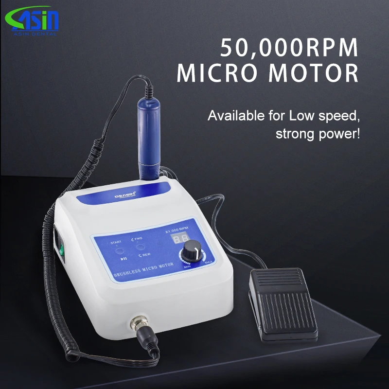 

Dental Lab 50000 RPM Polishing Micromotor Brushless Handpiece Dental Micro Motor Dental Polishing Handpiece Dentistry tool