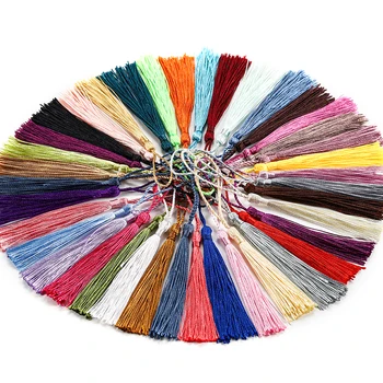 

30pcs/lot Hanging rope 70mm Silk Tassel Fringe Pendant For DIY Earrings Necklaces Jewelry Making Finding Accessories Supplies