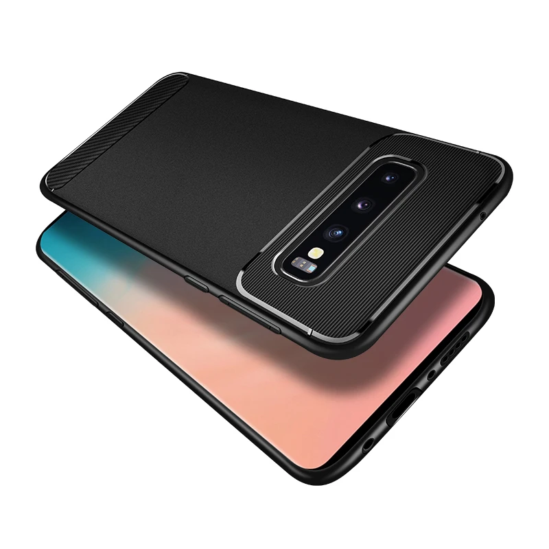 

For Samsung A70 A50 A10 A20 A30 A40 A60 TPU Carbon Fiber Cover For Samsung Galaxy S10 S9 Plus Note 9 M10 M20 M30 M40 Phone Case