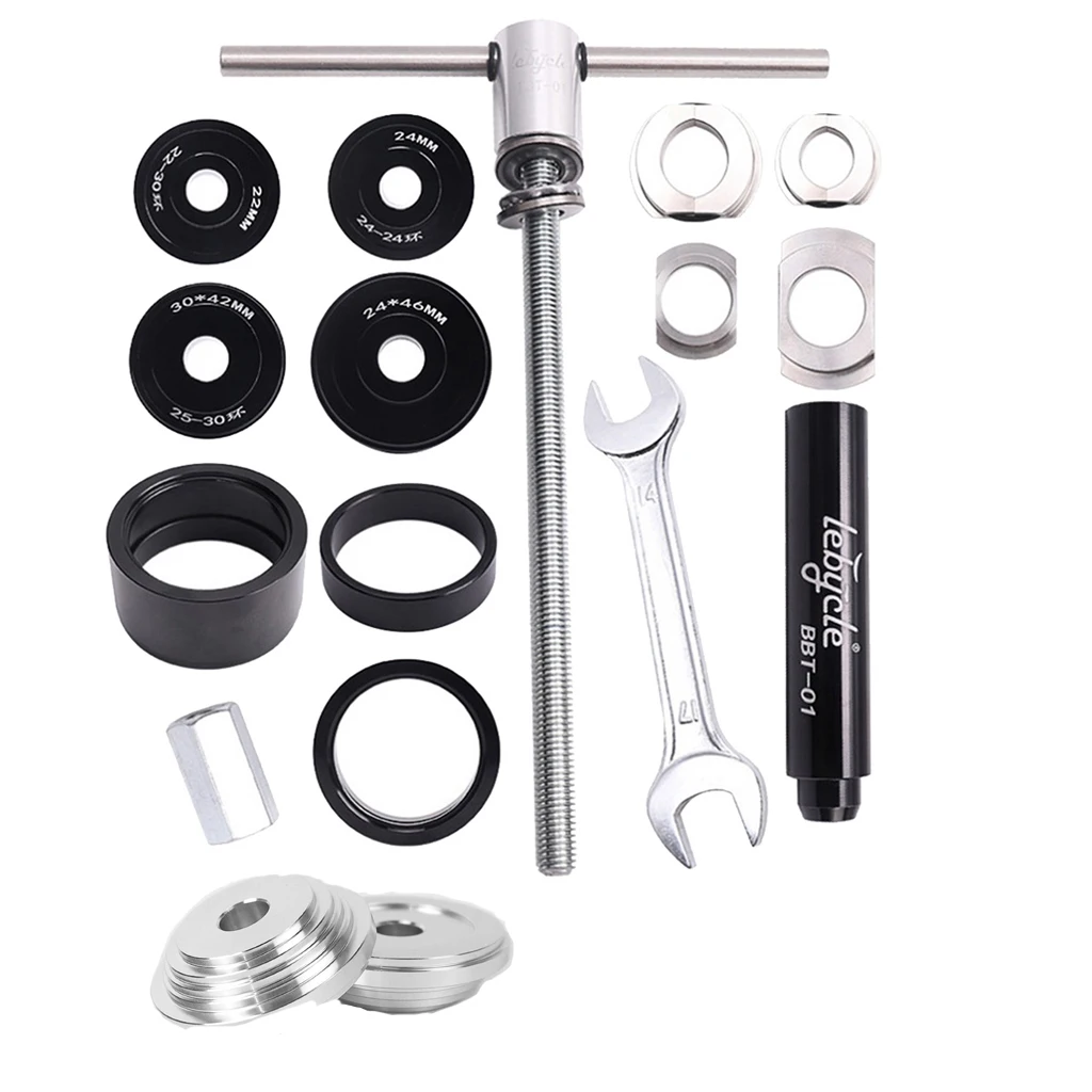 Bike Headset Cup Bottom Bracket Press Installation Tool Press-fit BB Install Tool BB386 PF30, BB86, BB30, BB91, BB92, 6085,6806