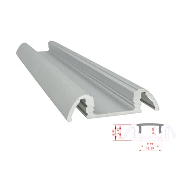

LEDLUX BA5209 Raceway profile bar aluminum Led ceiling floor with board for Strip coil Led up to 12mm 1 meter