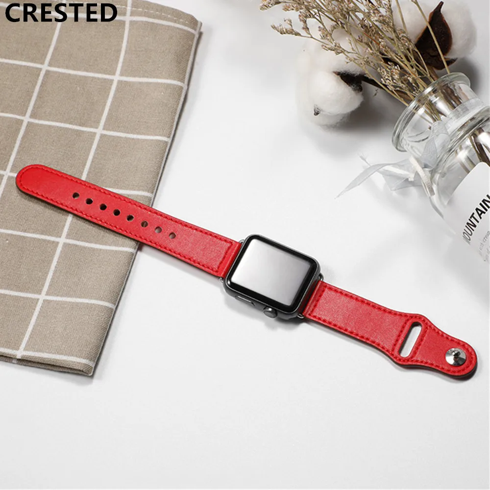 Кожаный ремешок для apple watch pulseira apple watch 5 4 3 band 44 мм/40 мм iwatch band 42 мм/38 мм correa браслет ремешок для часов