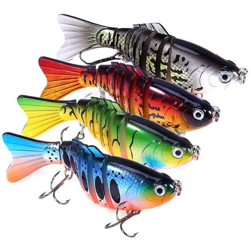 

Fishing Lures Swim Baits Lures For Bass 7Segment Multi Jointed Fishing Lures Tackle Kits Lifelike Fishing Lure