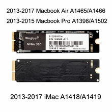 256 ГБ 512 1 ТБ SSD для 2013 Macbook Pro retina A1502 A1398 Macbook Air A1465 A1466 SSD iMac A1418 A1419 SSD