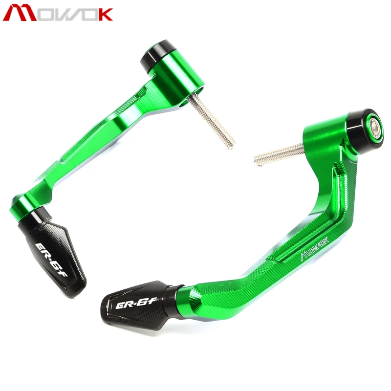 Для KAWASAKI ER6F ER6 F ER6N E R6N руль мотоцикла рукоятки+ тормозные рычаги сцепления защита