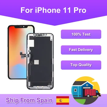 

Grade For iPhone 11 Pro EK OLED LCD Screen Replacement Display With 3D Touch Digitizer Assembly Ship From Spain