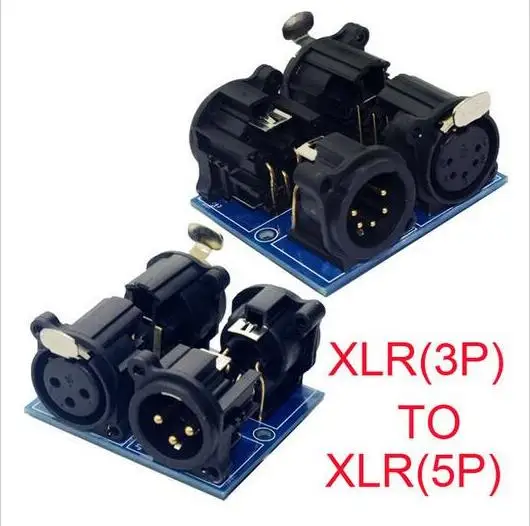 

1 pcs XLR3-3P DMX512 Relays connector