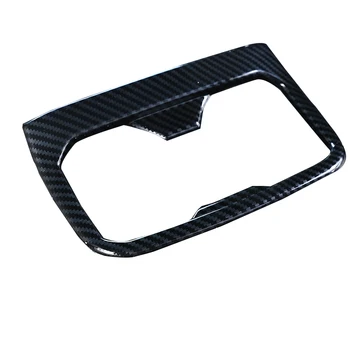 

2 Patterns For Toyota Tacoma 2016-2020 ABS Rear Seat Armrest Cup Cover Carbon Fiber Pattern/Bright Light 1Pcs