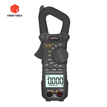 

Mini Digital Display Ac/dc Clamp Multimeter Current Voltage Ohm Temp Capacitance Tester Ammeter