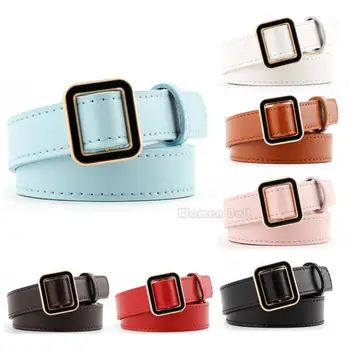 

New Style Women Solid Waistband Multi-functional Fashion PU Leather Belt Pin Buckle Waist Strap For Lady Suit Any Clothing 2019