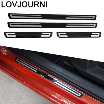 

Rear Panels Foot Pedal Exterior Automobile Auto Decorative Mouldings Protecter Parts Covers 18 19 FOR Volkswagen Golf-Sportsvan