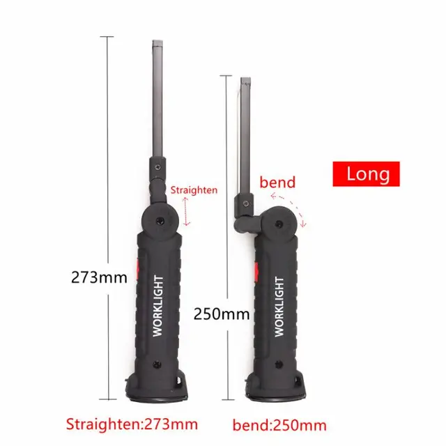 USB Rechargeable With Built-in Battery Set Multi Function Folding Work Light COB LED Camping Torch Flashlight cheap LELITEN CN(Origin) Shock Resistant Self Defense Hard Light Non-adjustable 50-100 m 2-4 files lighting Black High Middle Low USB Rechargeable With Built-in Battery Set Multi Function Folding Work Light COB LED Camping Torch Flashlight cheap LELITEN CN(Origin) Shock Resistant Self Defense Hard Light Non-adjustable 50-100 m 2-4 files lighting Black High Middle Low