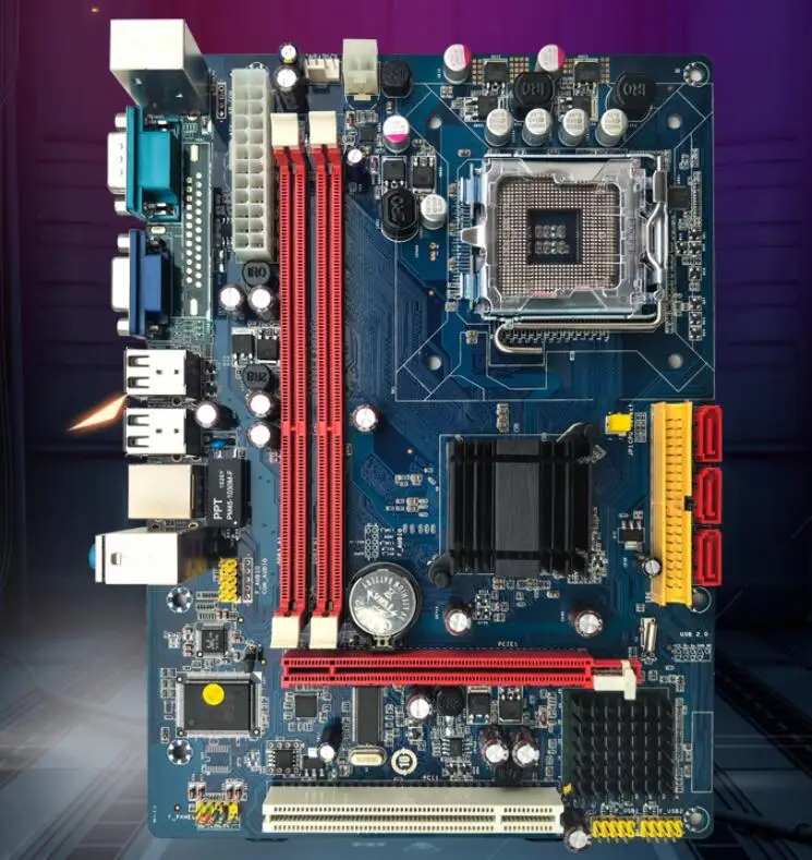 Новая материнская плата для Intel G45 промышленного ПК разъем LGA 775 771 CPU DDR3 Micro ATX VGA +