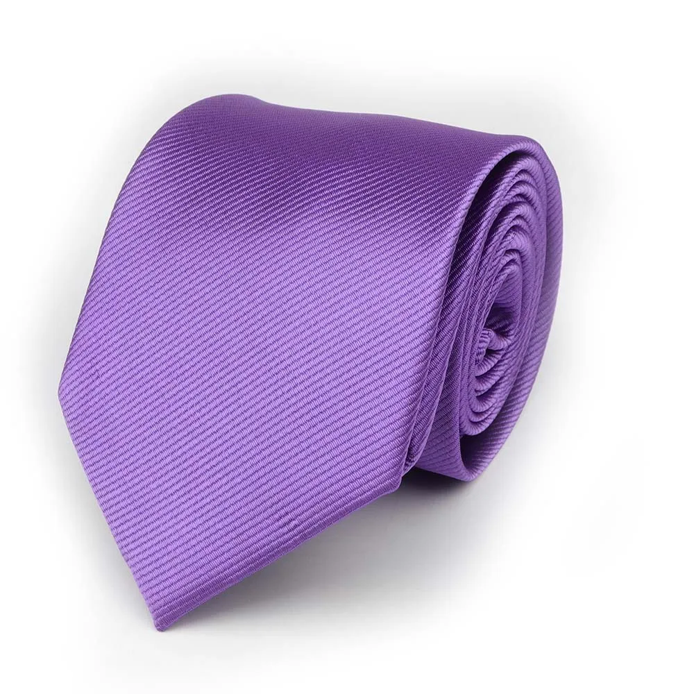 Мужские однотонные классические галстуки формальные Полосатый Бизнес 8 см тонкий галстук для свадебного галстука обтягивающий галстук жениха - Цвет: 9