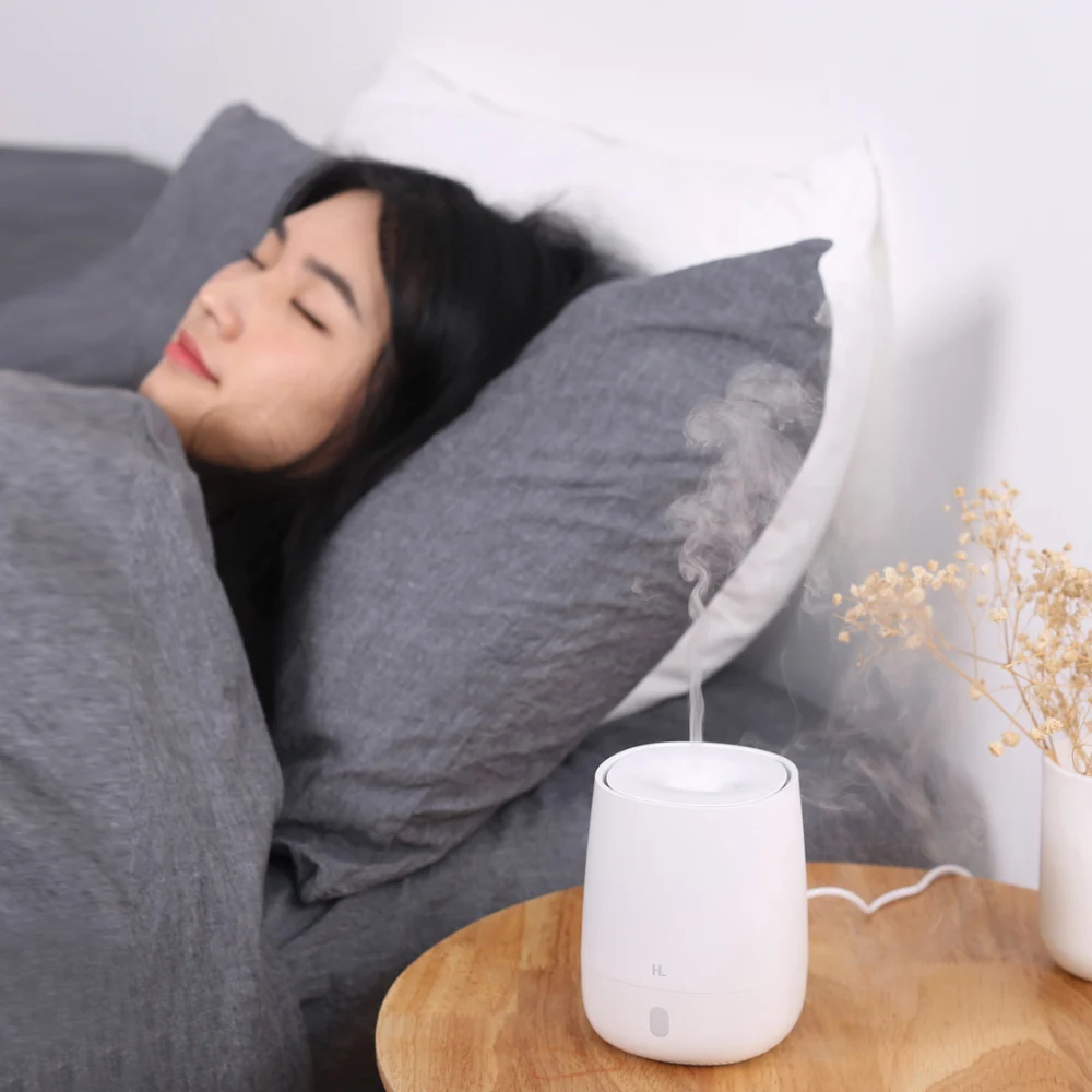 Xiaomi увлажнитель HL Мини воздуха ароматерапия диффузор USB тихий аромат humidificador тумана с ночником для автомобиля Дома Офиса