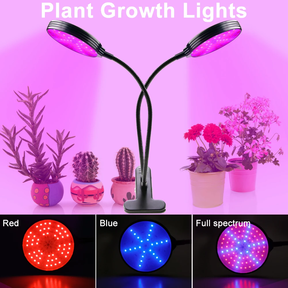 

USB LED Grow Light Dimmable Hydroponic LED Full Spectrum Growth Light LED Plant Lamp 15W 30W 45W Phyto Lamp For Flower Seedling
